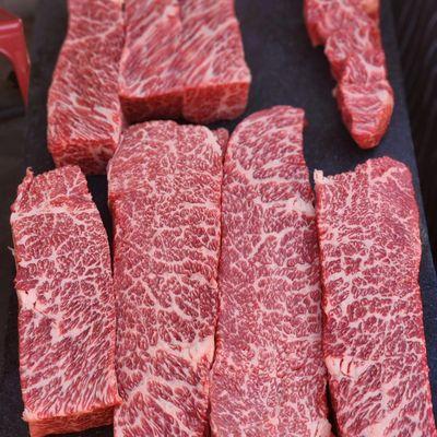 10p% Full Blood wagyu zabuton (or Denver steak)