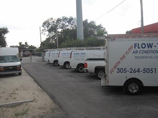 Our fleet includes multiple service technicians & installation crews making it possible to respond to your calls in a timely manner.