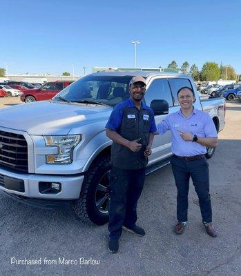 Lo and his new F150!