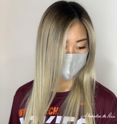 Blonde balayage