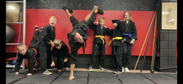 I have the most amazing kids at this dojo