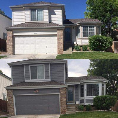 Before & after at a lovely home in Castle Rock.  Quality that speaks for itself.