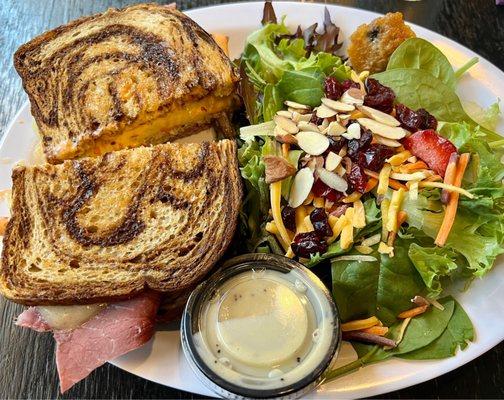 Mustard Seed Reuben, Arcadian Spring Side Salad