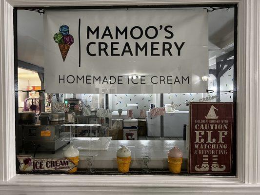 Mamoo's Creamery- watch out for the elf