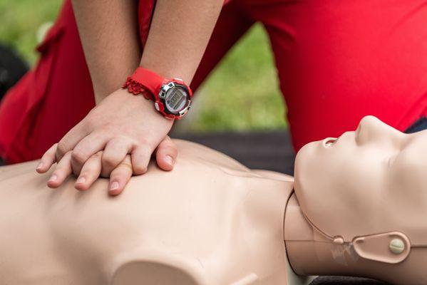 CPR classes offered daily.