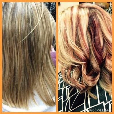 Hair transformation by Erin