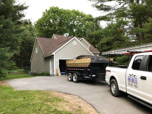 Finished Roof in Saratoga