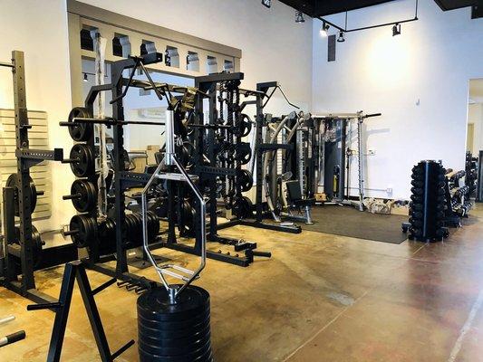 Free weight, Trap Bars, Hex Bars, Barbells, Half Racks, Corner Units, Cable systems, Functional Trainers, Tuff Stuff -  Strength Equipment -