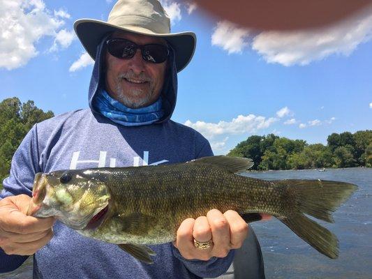 Lew with 'Ol Split Tail