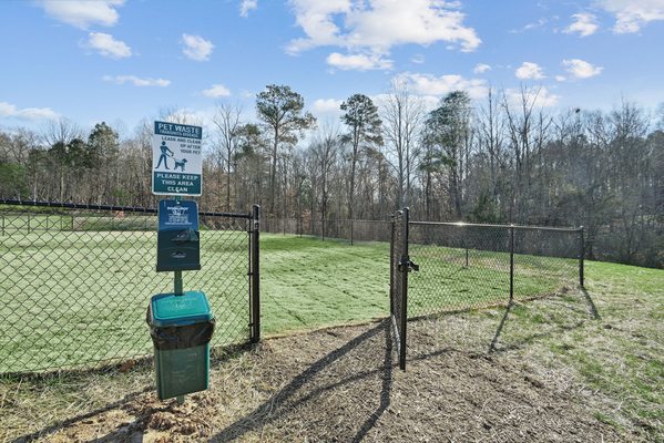 Half Acre Leash-Free Pet Park!