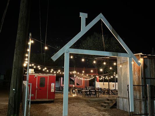 Main entrance to our food park