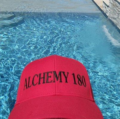 You'll see our Tech's out wearing the ALCHEMY 180 Red Hat or Red Shirts - give us a shout out if you see us!
  @alchemy180llc
 #PoolService