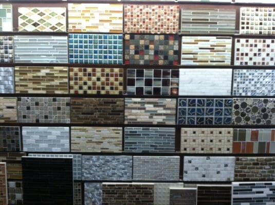 Mosaic options at our 3 showroom locations in Los Angeles