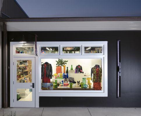 View of the Lewisburg Surf Shop from outside.