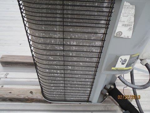 Fin Damage on a Condensing Coil