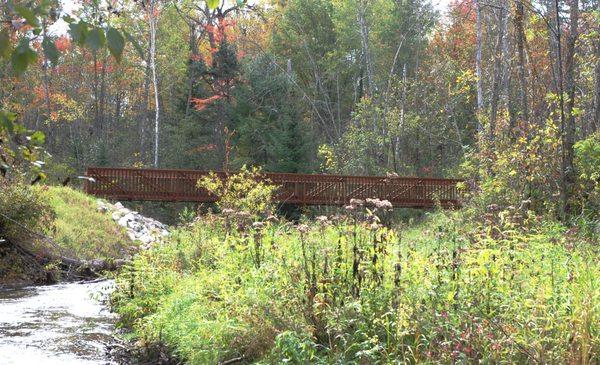 New bridge at Buhl Rd. in Mikado.