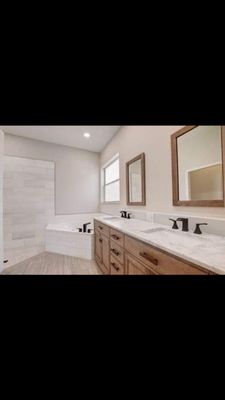 Remodelling of bathrooms and kitchens