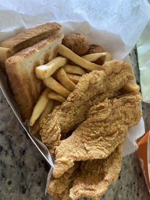 Catfish and fries