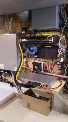 Home Network Hub in a tight spot