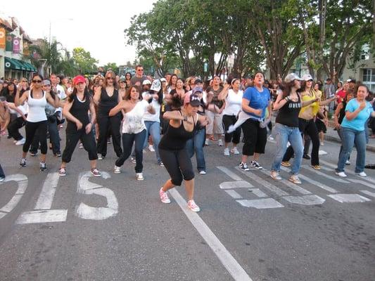 Flash Mob @ SubZERO festival 6/4/10