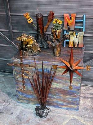 Artistic creations of Rene Sepulveda found a Roadrunner Emporium, 928 New York Avenue Alamogordo New Mexico