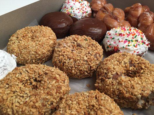 Michigan nutty donuts (and a few others).