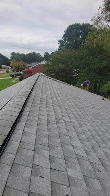 This shows the professionalism and quality of Roofing work done.