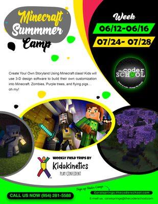 Minecraft Education Summer Camps