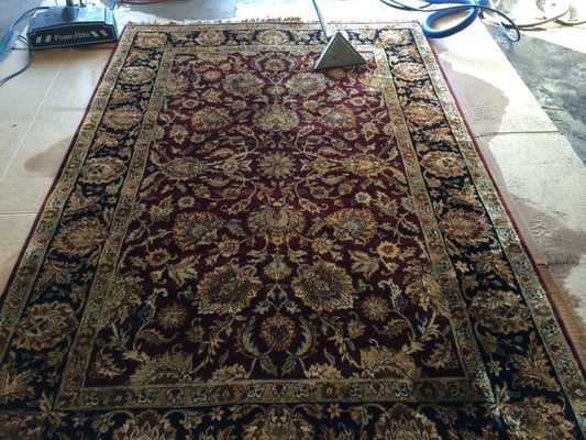 Oriental rug cleaning