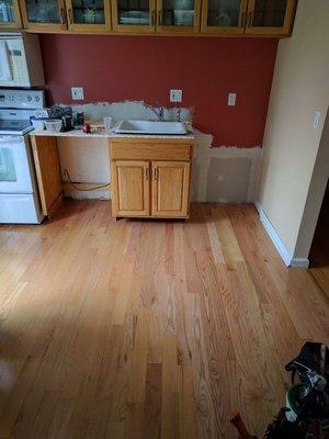 Kitchen floor