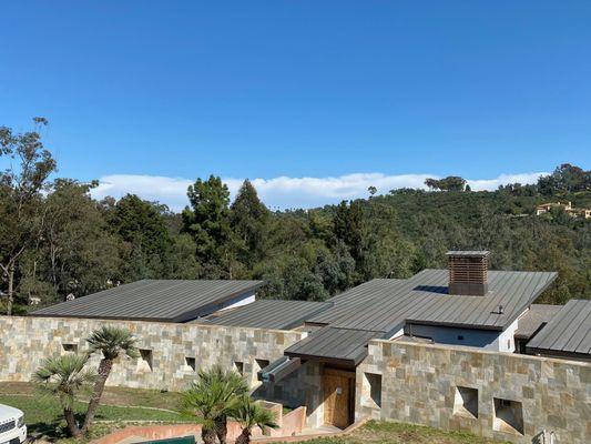 Beautiful Copper Metal Roof in San Diego. We can do this for you!