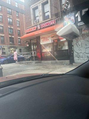 Closed Dunkin Store