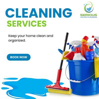 Make your life easier and let us do the cleaning for you!