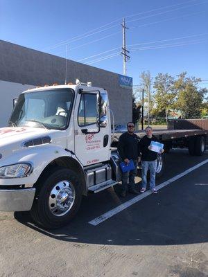 Two students from Northwest Lineman College that tested on the same day and they both passed with flying colors!