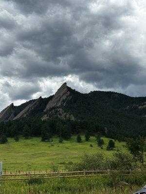 Chatauqua flatirons