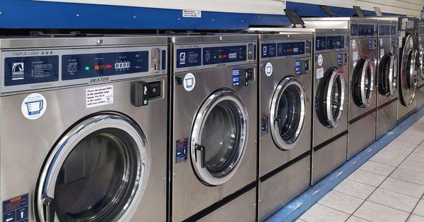 Clean and inexpensive.  The laundromat up the street charges $5 a wash in these type of washers. At Doc's its $3.75. No brainer.