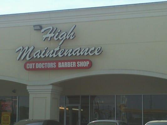 High Maintenance Cut Doctors Barber Shop