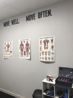 Move Well. Move Often.  One of Dr. Scott's Favorite Mottos. "The more you do outside the clinic, The less you'll need me inside the Clinic."