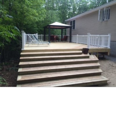 20' x 34' deck