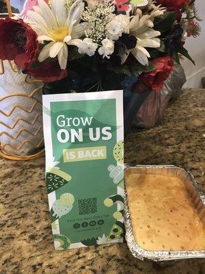 Tres leches cake - they partnered with Grow Financial