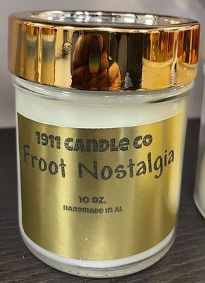 1911 Candle Company's "Froot Nostalgia." Come in to shop or place your order today!