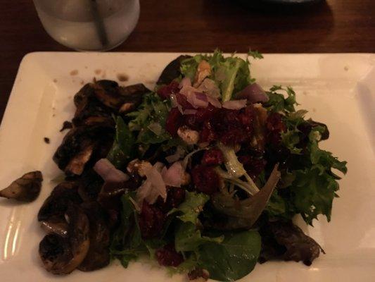 Warm Mushroom Salad