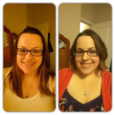 Before & After... Thank you Kelly... you are awesome!