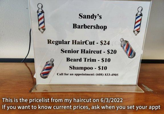 Sandy's West Side Barber Shop