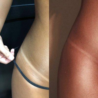 Spray Tan Before Rinse/After Rinse