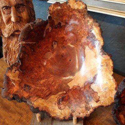 Hand Carved Live Edge Bowls