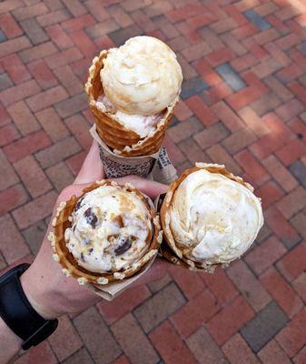 09/17/22 Butterscotch Popcorn, Wedding Cake, Housemade Waffle Cone