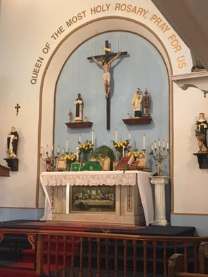 The altar