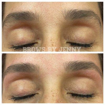 Brow Rehab on new client- I specialize in fixing what other's have done wrong with your brows.