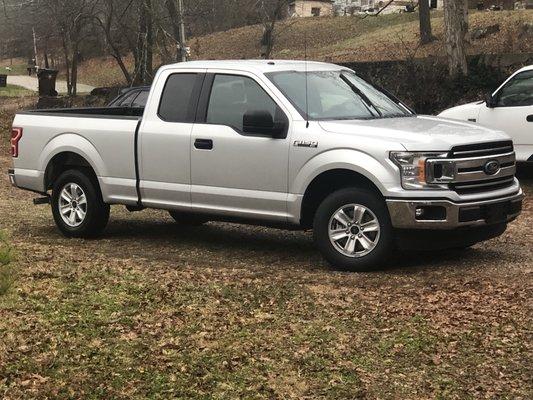 This is our 2018 service truck.